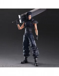 Final Fantasy VII Crisis Core Reunion Play Arts Kai Figura Zack Fair Soldier 1St Class 27 cm