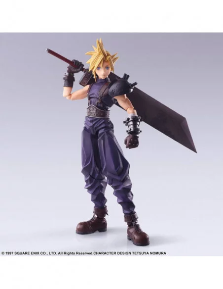 Final Fantasy VII Figura Bring Arts Cloud Strife 15 cm Final Fantasy VII Figura Bring Arts Cloud Strife 15 cm