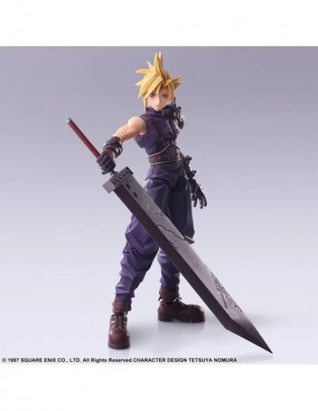 Final Fantasy VII Figura Bring Arts Cloud Strife 15 cm Final Fantasy VII Figura Bring Arts Cloud Strife 15 cm