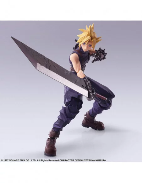 Final Fantasy VII Figura Bring Arts Cloud Strife 15 cm Final Fantasy VII Figura Bring Arts Cloud Strife 15 cm