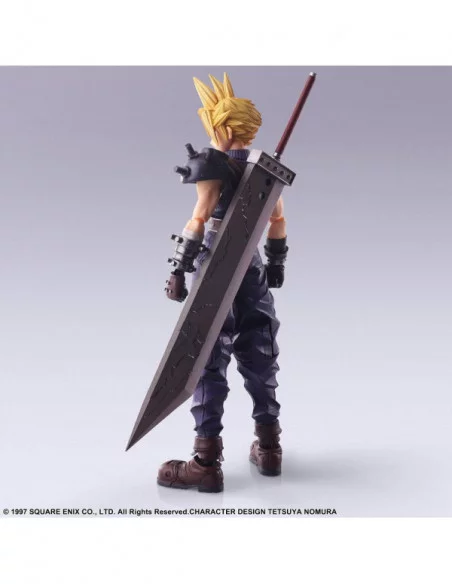 Final Fantasy VII Figura Bring Arts Cloud Strife 15 cm Final Fantasy VII Figura Bring Arts Cloud Strife 15 cm