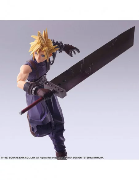 Final Fantasy VII Figura Bring Arts Cloud Strife 15 cm Final Fantasy VII Figura Bring Arts Cloud Strife 15 cm