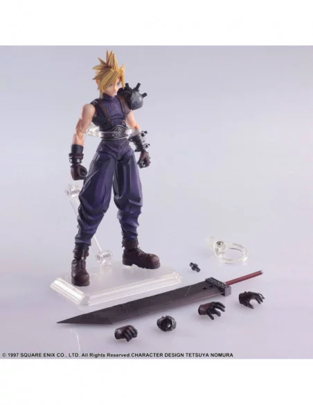 Final Fantasy VII Figura Bring Arts Cloud Strife 15 cm Final Fantasy VII Figura Bring Arts Cloud Strife 15 cm