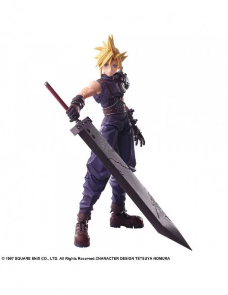 Final Fantasy VII Figura Bring Arts Cloud Strife 15 cm Final Fantasy VII Figura Bring Arts Cloud Strife 15 cm