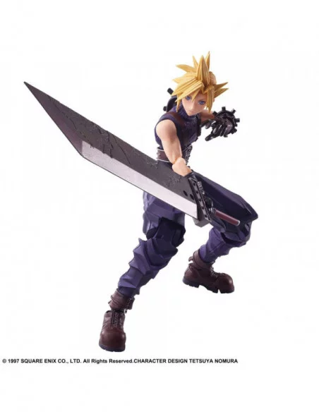 Final Fantasy VII Figura Bring Arts Cloud Strife 15 cm Final Fantasy VII Figura Bring Arts Cloud Strife 15 cm