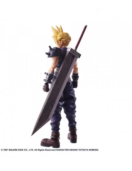 Final Fantasy VII Figura Bring Arts Cloud Strife 15 cm Final Fantasy VII Figura Bring Arts Cloud Strife 15 cm