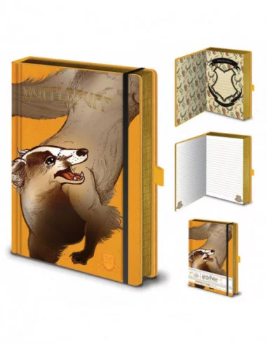 Harry Potter Libreta Premium Hufflepuff