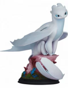 Cómo Entrenar A Tu Dragón Estatua Light Fury 26 cm