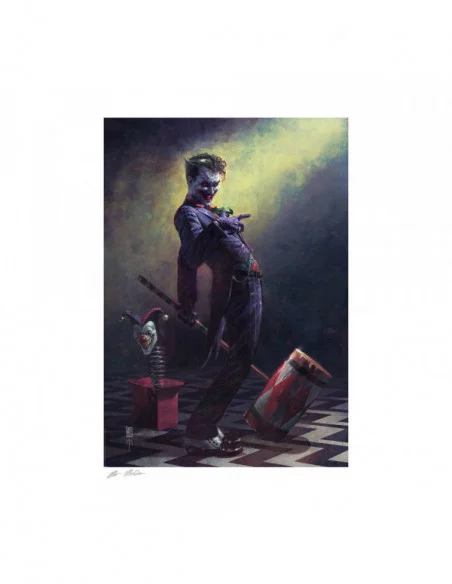 DC Comics Litografia The Joker: Clown Prince of Crime 46 x 61 cm - sin marco