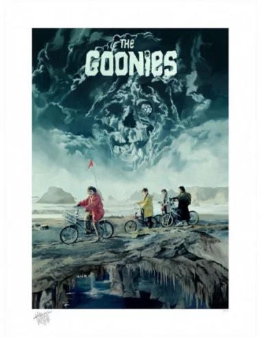 Los Goonies Litografia Never Say Die 46 x 61 cm - sin marco