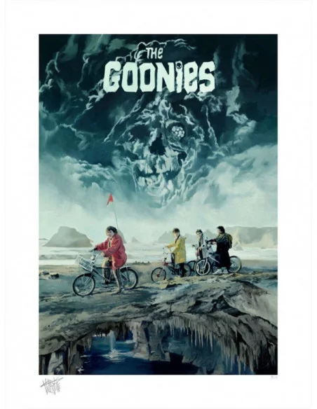 Los Goonies Litografia Never Say Die 46 x 61 cm - sin marco