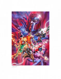 Marvel Litografia Trial of Magneto 46 x 61 cm - sin marco