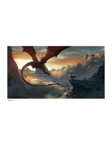 Greg Rutkowski Litografia Farewell 35 x 71 cm - sin marco