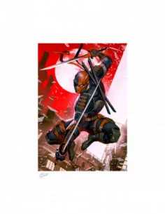 DC Comics Litografia Deathstroke 46 x 61 cm - sin marco