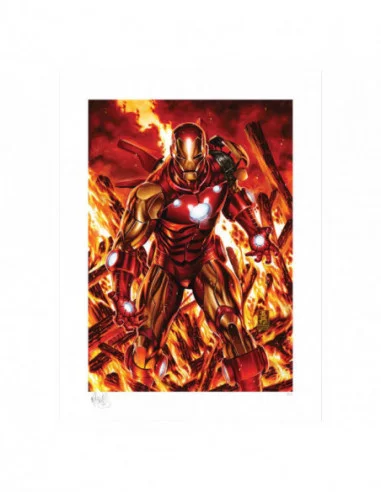 Marvel Litografia Iron Man 46 x 61 cm - sin marco