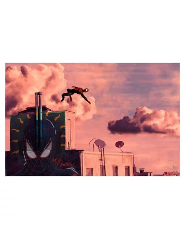 Spider-Man Litografia Miles Morales 41 x 61 cm - sin marco