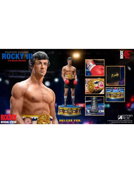 Rocky III Estatua 1/4 Rocky Balboa Deluxe Ver. 46 cm Rocky III Estatua 1/4 Rocky Balboa Deluxe Ver. 46 cm