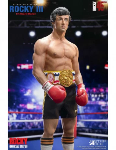 Rocky III Estatua 1/4 Rocky Balboa Deluxe Ver. 46 cm