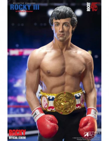 Rocky III Estatua 1/4 Rocky Balboa Deluxe Ver. 46 cm