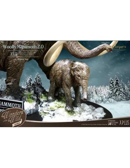 Historic Creatures The Wonder Wild Series Estatua The Woolly Mammoth 2.0 22 cm Historic Creatures The Wonder Wild Series Estatua The Woolly Mammoth 2.0 22 cm
