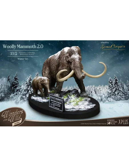 Historic Creatures The Wonder Wild Series Estatua The Woolly Mammoth 2.0 22 cm Historic Creatures The Wonder Wild Series Estatua The Woolly Mammoth 2.0 22 cm