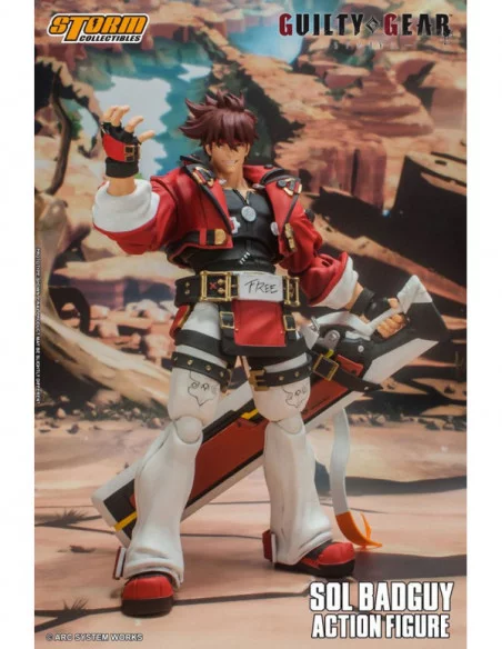 Guilty Gear Figura 1/12 Sol Badguy 18 cm