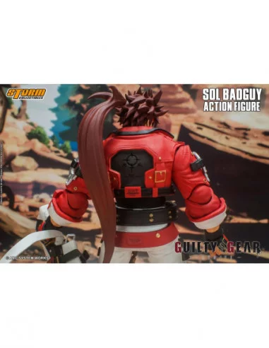 Guilty Gear Figura 1/12 Sol Badguy 18 cm