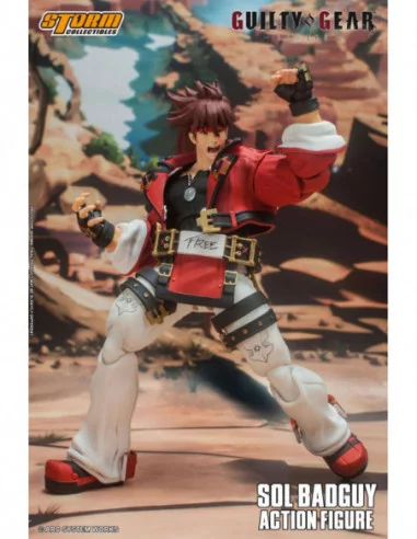 Guilty Gear Figura 1/12 Sol Badguy 18 cm