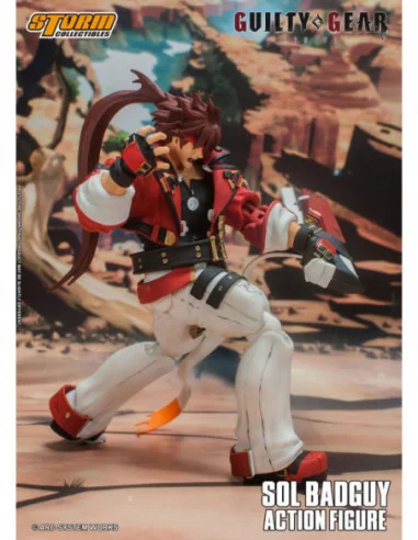 Guilty Gear Figura 1/12 Sol Badguy 18 cm