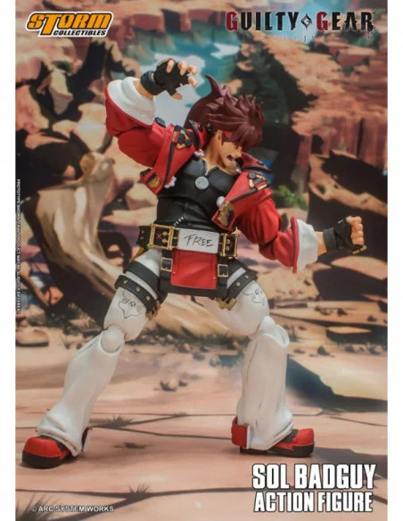 Guilty Gear Figura 1/12 Sol Badguy 18 cm Guilty Gear Figura 1/12 Sol Badguy 18 cm