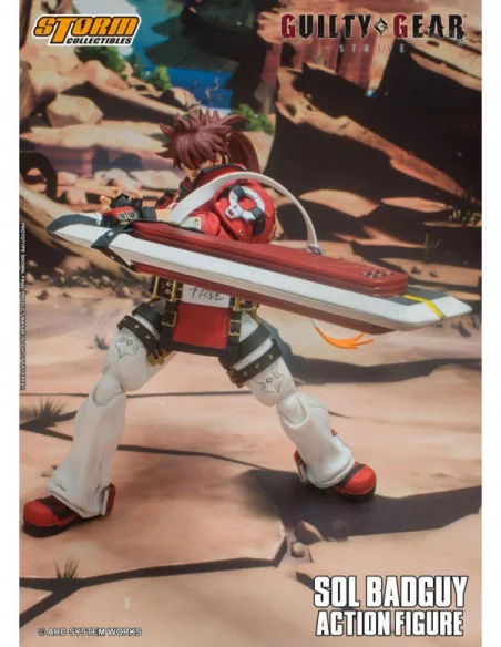 Guilty Gear Figura 1/12 Sol Badguy 18 cm Guilty Gear Figura 1/12 Sol Badguy 18 cm