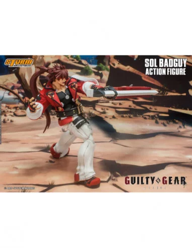 Guilty Gear Figura 1/12 Sol Badguy 18 cm