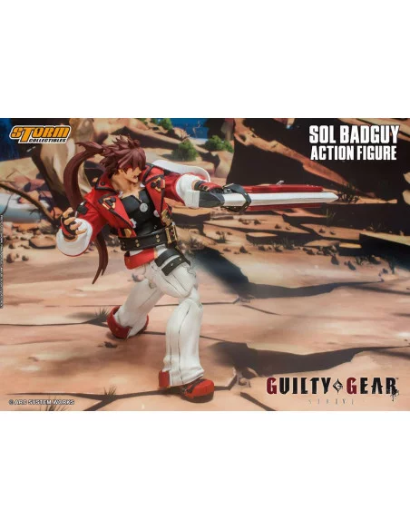 Guilty Gear Figura 1/12 Sol Badguy 18 cm Guilty Gear Figura 1/12 Sol Badguy 18 cm