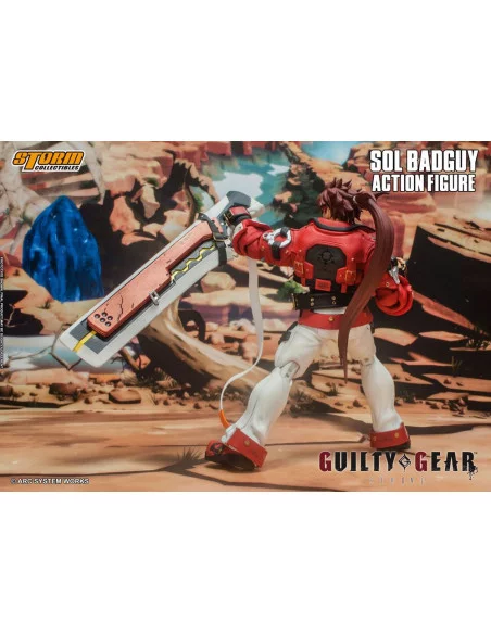 Guilty Gear Figura 1/12 Sol Badguy 18 cm Guilty Gear Figura 1/12 Sol Badguy 18 cm