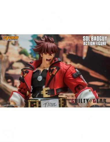 Guilty Gear Figura 1/12 Sol Badguy 18 cm