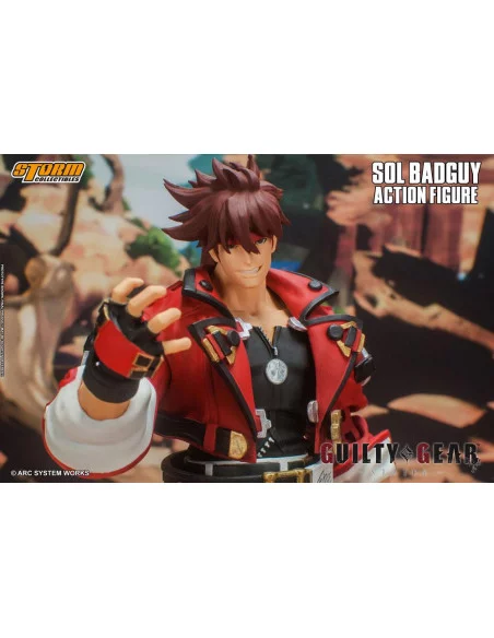 Guilty Gear Figura 1/12 Sol Badguy 18 cm Guilty Gear Figura 1/12 Sol Badguy 18 cm