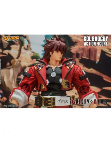 Guilty Gear Figura 1/12 Sol Badguy 18 cm