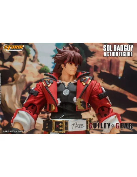 Guilty Gear Figura 1/12 Sol Badguy 18 cm Guilty Gear Figura 1/12 Sol Badguy 18 cm