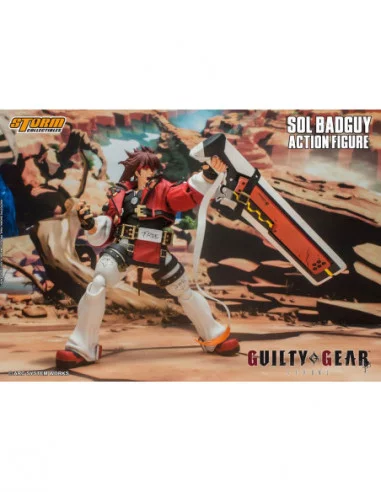Guilty Gear Figura 1/12 Sol Badguy 18 cm