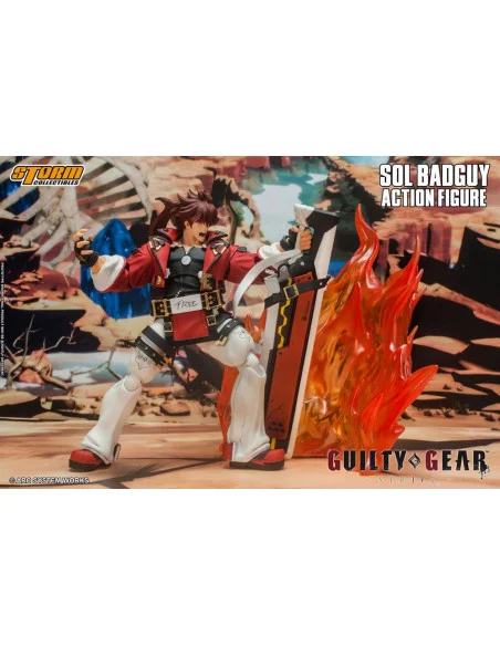 Guilty Gear Figura 1/12 Sol Badguy 18 cm Guilty Gear Figura 1/12 Sol Badguy 18 cm