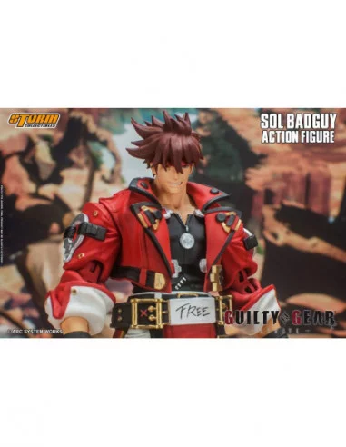 Guilty Gear Figura 1/12 Sol Badguy 18 cm