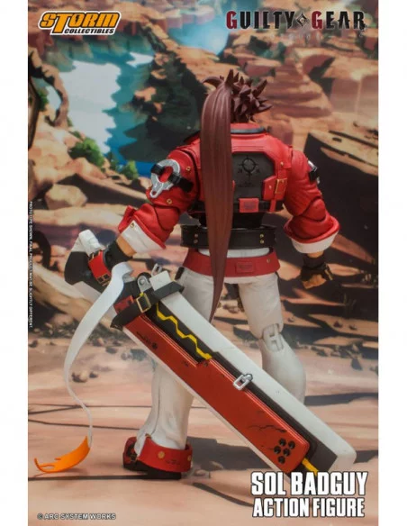 Guilty Gear Figura 1/12 Sol Badguy 18 cm Guilty Gear Figura 1/12 Sol Badguy 18 cm