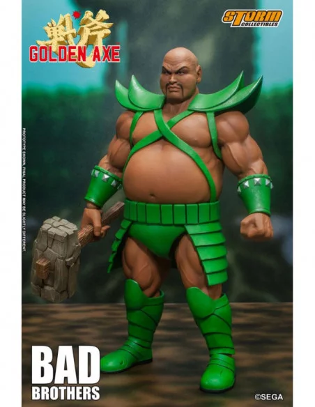 Golden Axe Figura 1/12 Bad Brothers 18 cm