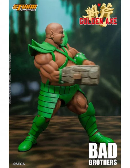 Golden Axe Figura 1/12 Bad Brothers 18 cm