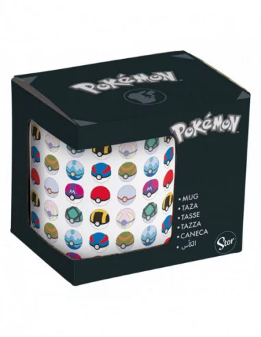 Pokémon Tazas Caja Pokéballs 325 ml (6)