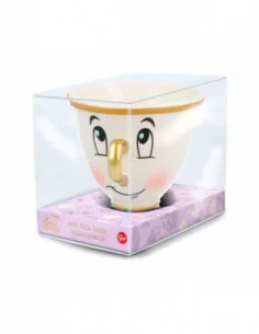 La bella y la bestia Taza 3D Chip 170 ml