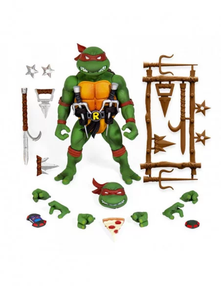 Tortugas Ninja Figura Ultimates Raphael Version 2 18 cm