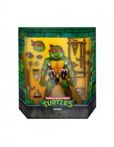 Tortugas Ninja Figura Ultimates Raphael Version 2 18 cm