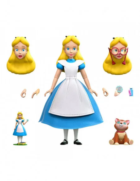 Alicia en el país de las maravillas Figura Disney Ultimates Alice 18 cm