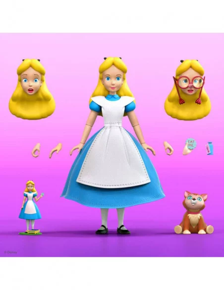 Alicia en el país de las maravillas Figura Disney Ultimates Alice 18 cm